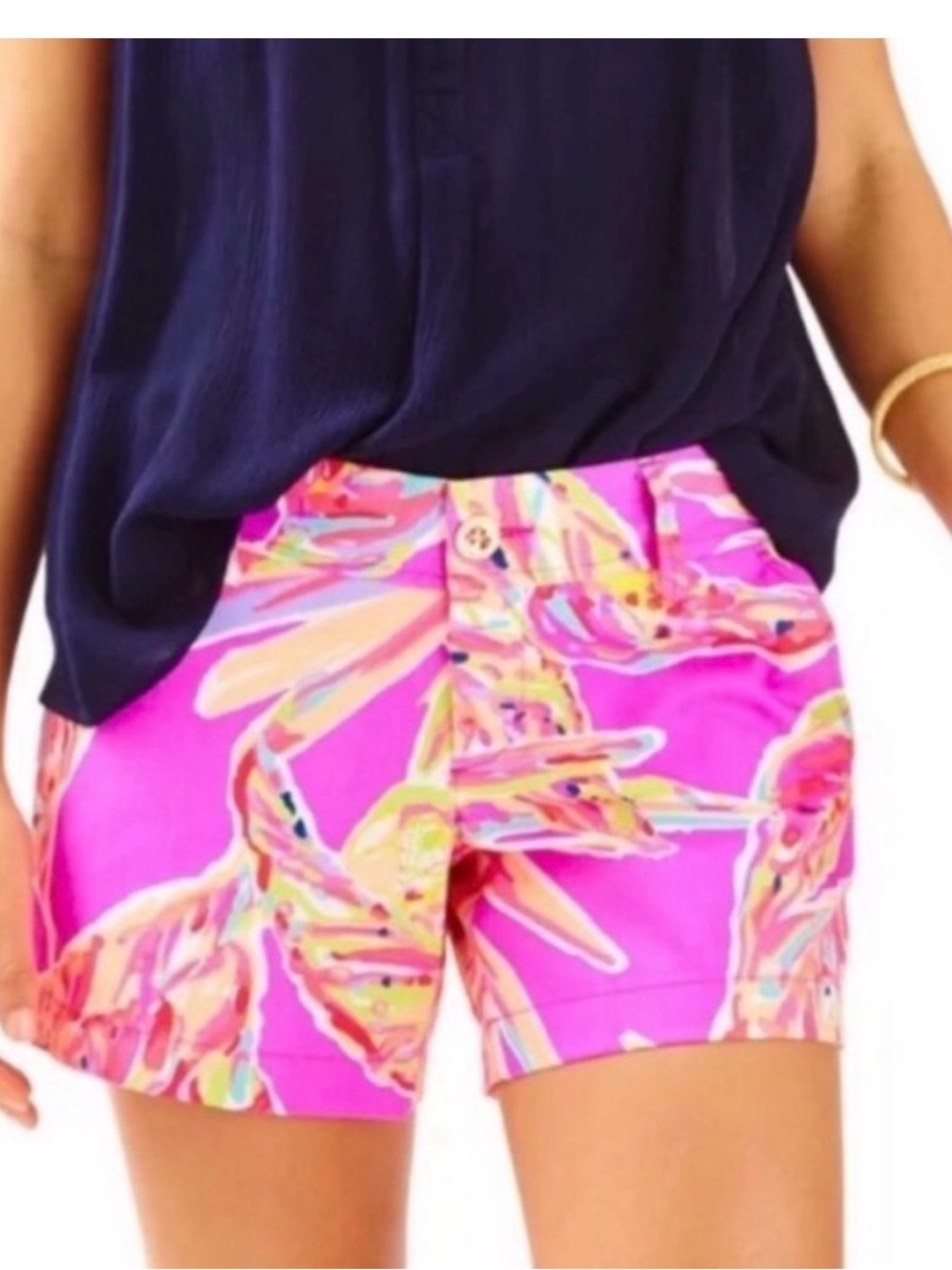Lilly Pulitzer Callahan Short Amethyst Sunseekers Size 0